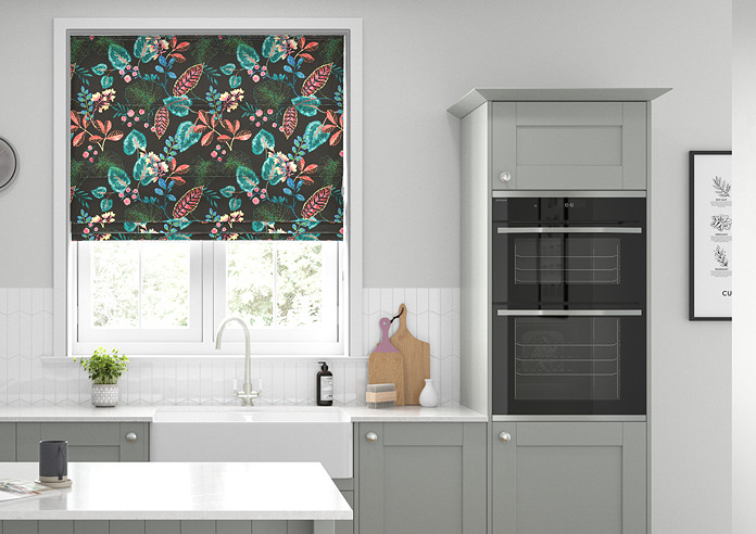 Fandango, Zinc - Twist&Fit Roman Blind - Image 3